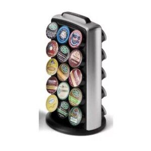 Keurig Swivel K-Cup Carousel Tower Holder/Organizer Holds 30 Cups